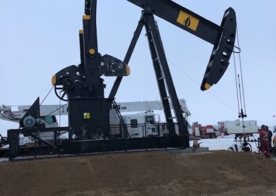 Completed Unit Set - PPJS Unit - Prairie Gold Pumpjack Services