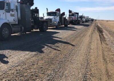 Prairie Gold 3-ton Trucks - Prairie Gold Pumpjack Services